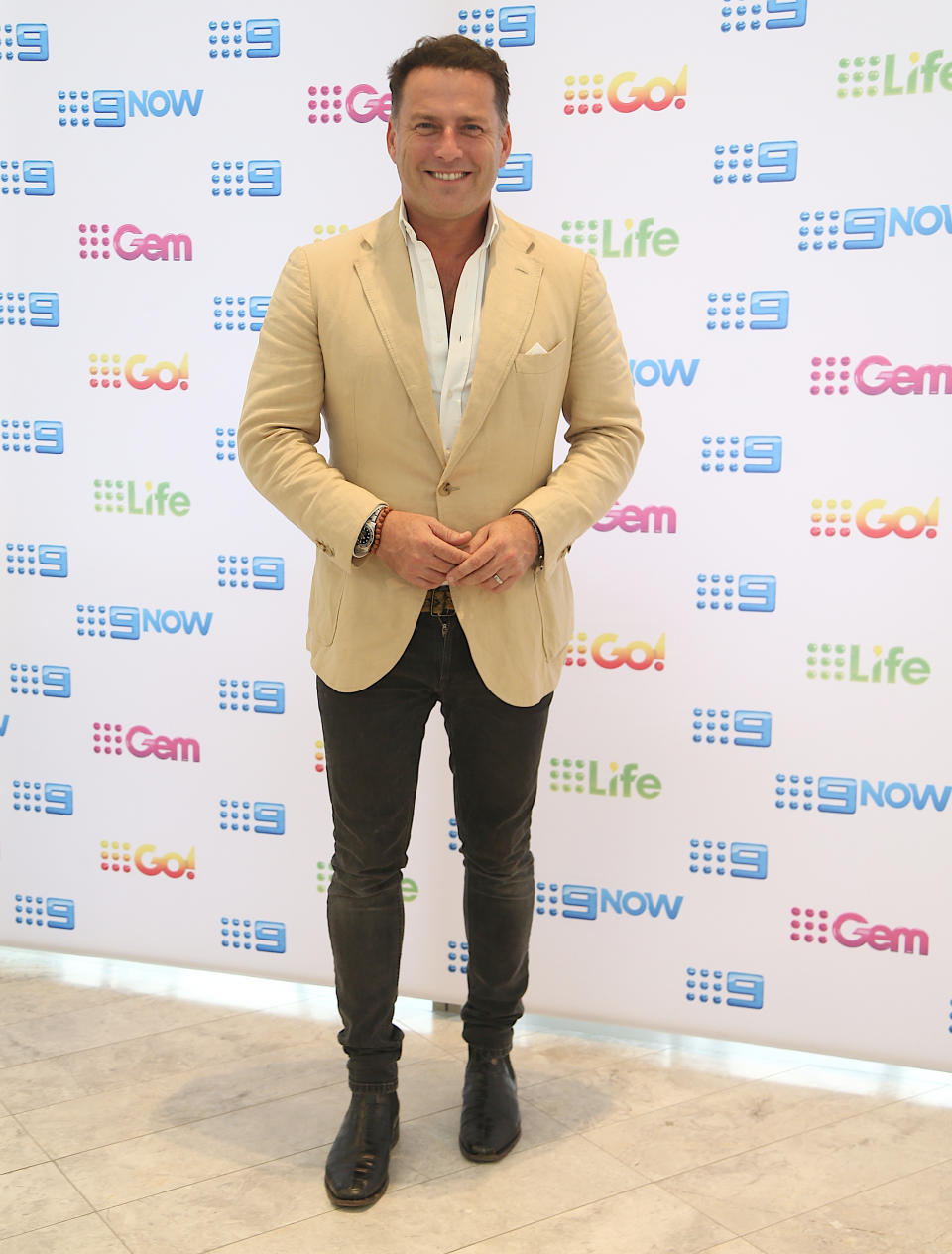 Karl Stefanovic attends Nine's post Logies Recovery Brunch at The Star Gold Coast on July 01, 2019 in Gold Coast, Australia