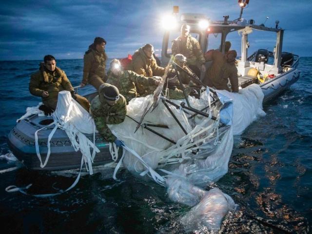 Potential spy balloon found by fishermen off the coast of Alaska