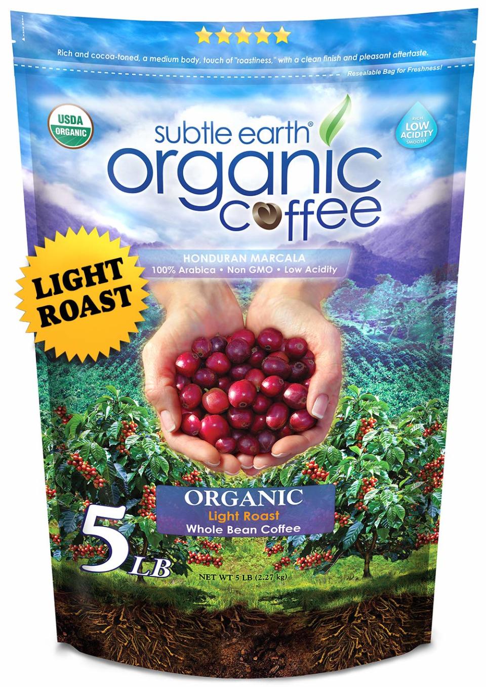 subtle earth organic coffee