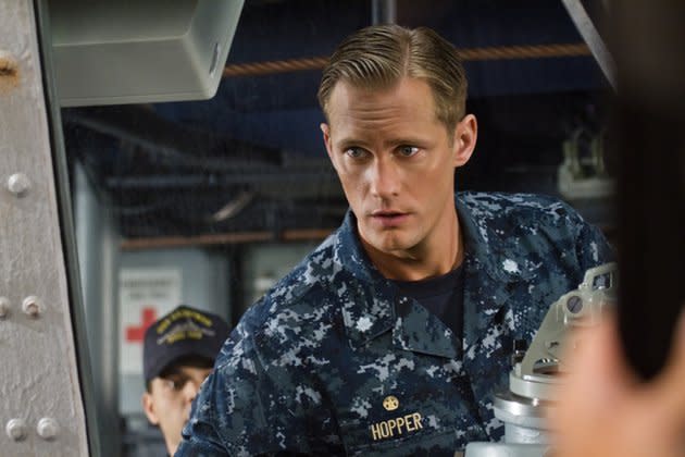 <b>Sergeant Skarsgard</b> <br>Alexander Skarsgard, best known as Eric Northman on the HBO series "True Blood" (2008), isn't just another pretty vampire -- or another pretty actor, for that matter. No, Skarsgard is also a real-life sergeant in the Swedish Navy. You would think that the son of acclaimed actor Stellan Skarsgard could stay out of the line of fire, but that's not how Alexander wanted it. "There was this unit that I really wanted to join. My unit was part of the Navy, but we weren't on big ships. It was a small unit protecting the islands in the Baltic [Sea], basically," says Alexander. "I grew up in a very bohemian, hippie family in south Stockholm in a very urban area. I needed a challenge -- I wanted to be out in the woods."