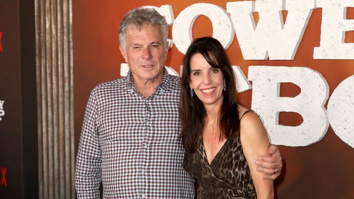 Marty Adelstein and Becky Clements - Credit: Getty Images