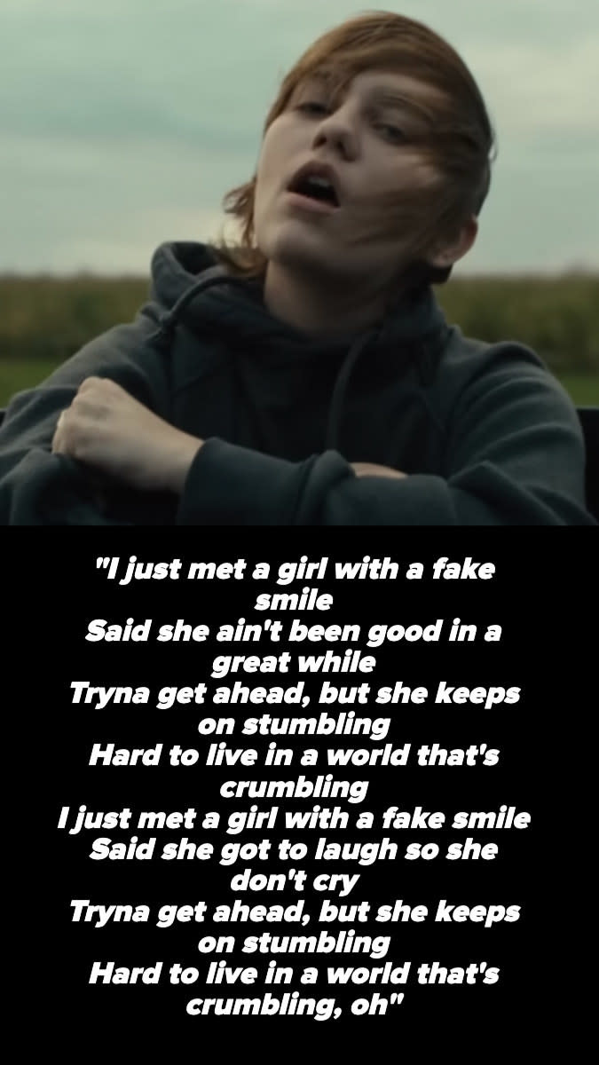 Carlie Hanson's "Fake Smile" lyrics