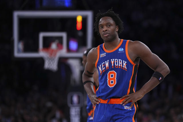 Report: Knicks' OG Anunoby sidelined indefinitely with right elbow