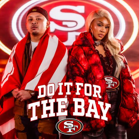 <p>Warner Records</p> P-Lo and Saweetie