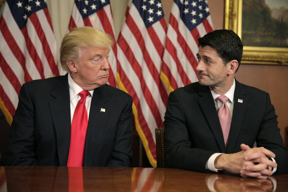 Donald Trump Paul Ryan