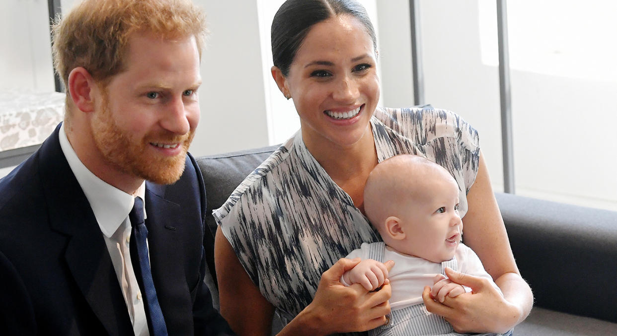 The Duke and Duchess of Sussex have released a new image of baby Archie. [Photo: Getty]