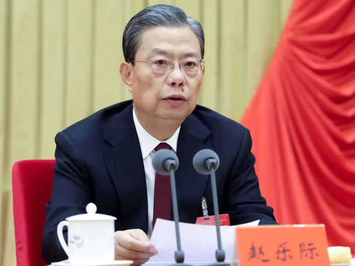 An image of Chinese politician Zhao Leji