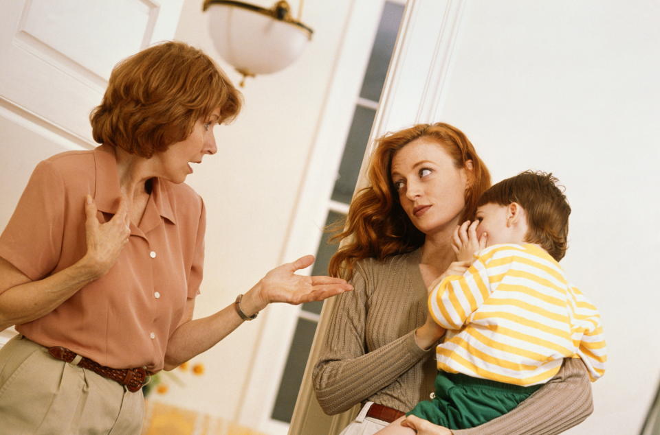 A woman has shared some of the snide remarks made by her mother-in-law. Photo: Getty