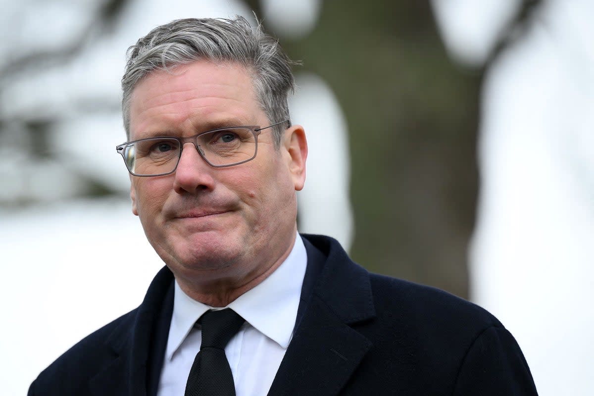 Labour Party leader Keir Starmer accused the government of a “shameful level of incompetence” (AFP via Getty Images)