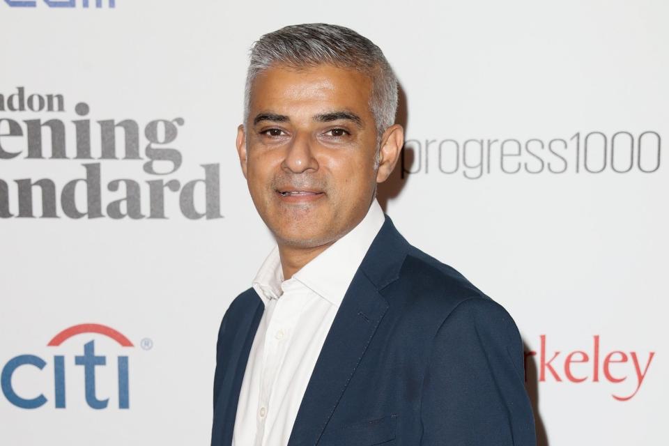 Mayor of London Sadiq Khan: Getty Images