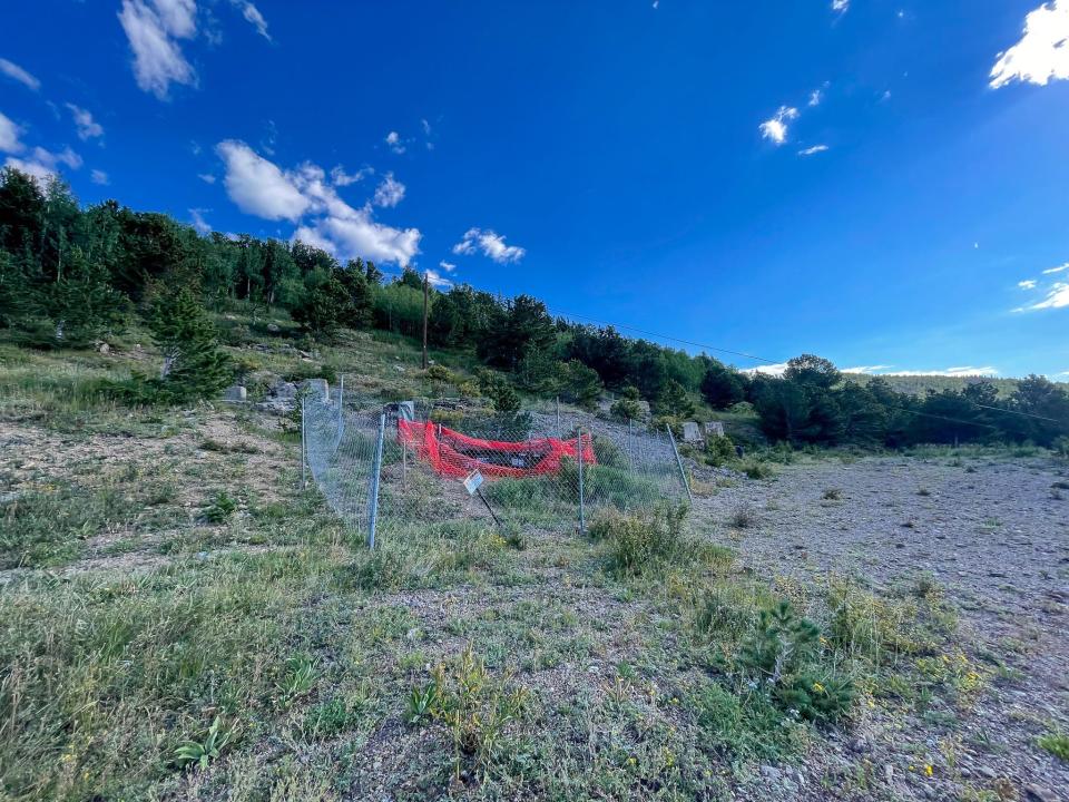 The Caribou ghost town near Nederland, Colorado.