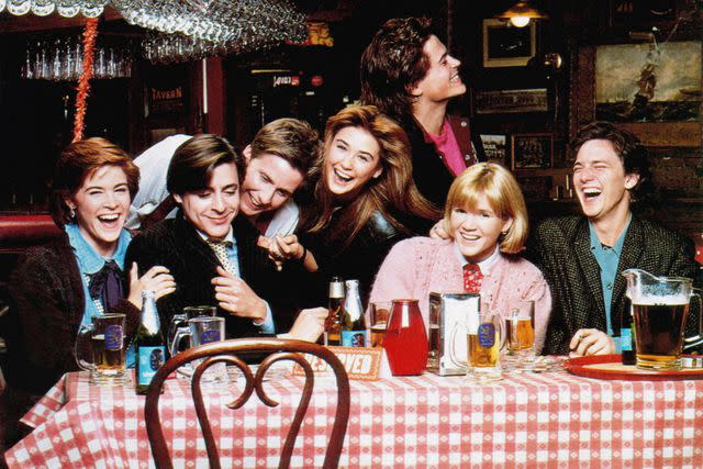 <p>Columbia Pictures/courtesy Everett Collection</p> The cast of St. Elmo's Fire in 1985