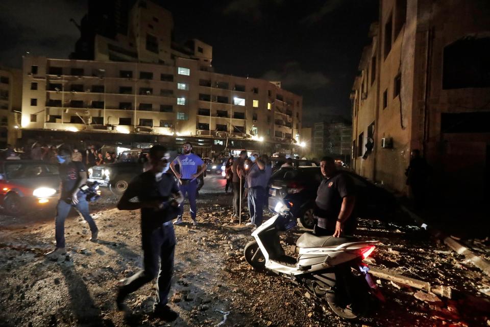 Las imágenes del después tras la explosión trágica en Beirut