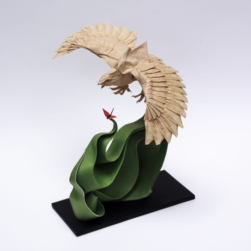 Origami art - Eagle