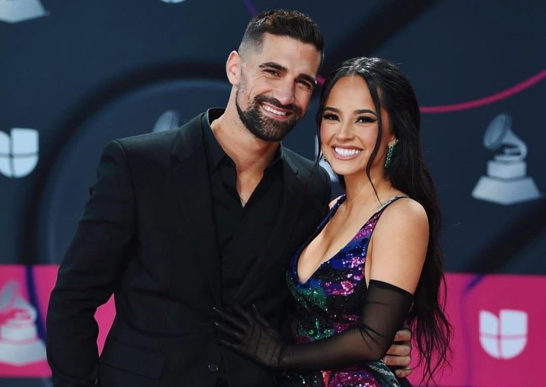 Becky G con Sebastián Lletget / Cortesía