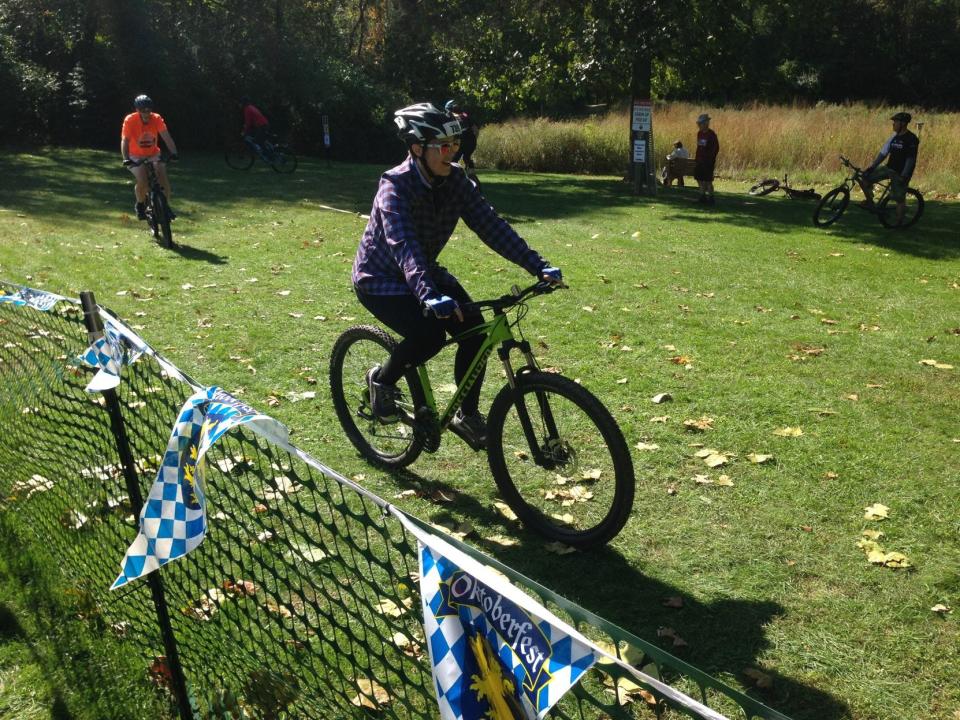 A mountain bike clinic returns Oct. 9 as part of Love Biketober Fest at Love Creek County Park in Berrien Center, seen here a few years ago.