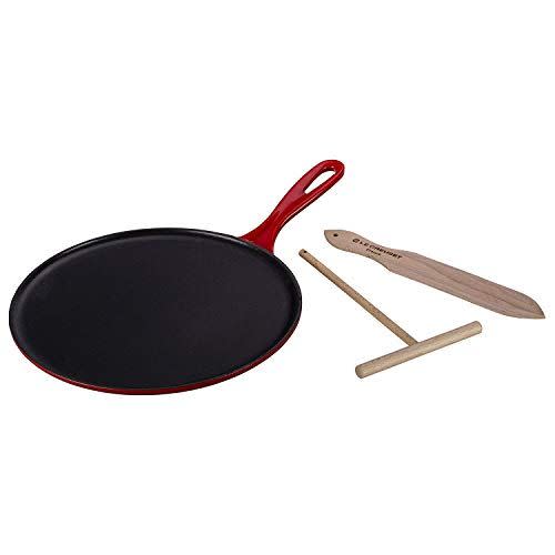 6) Enameled Cast-Iron Crepe Pan