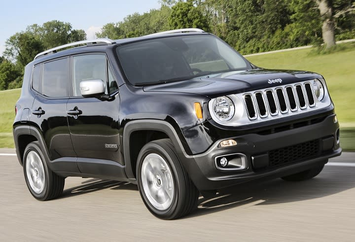 2017 Jeep Renegade front quarter right photo