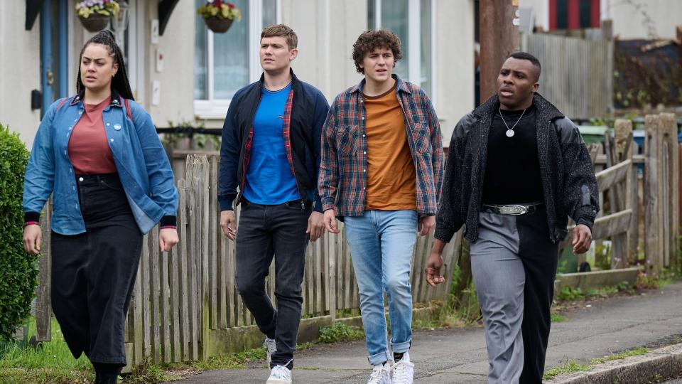 Series two sees the gang return to university for their second year 