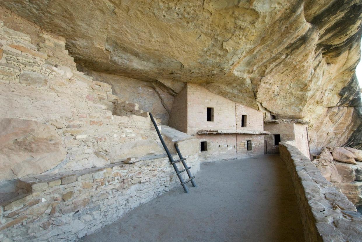 Mesa Verde's Balcony House is only accessible by ranger-led tour.