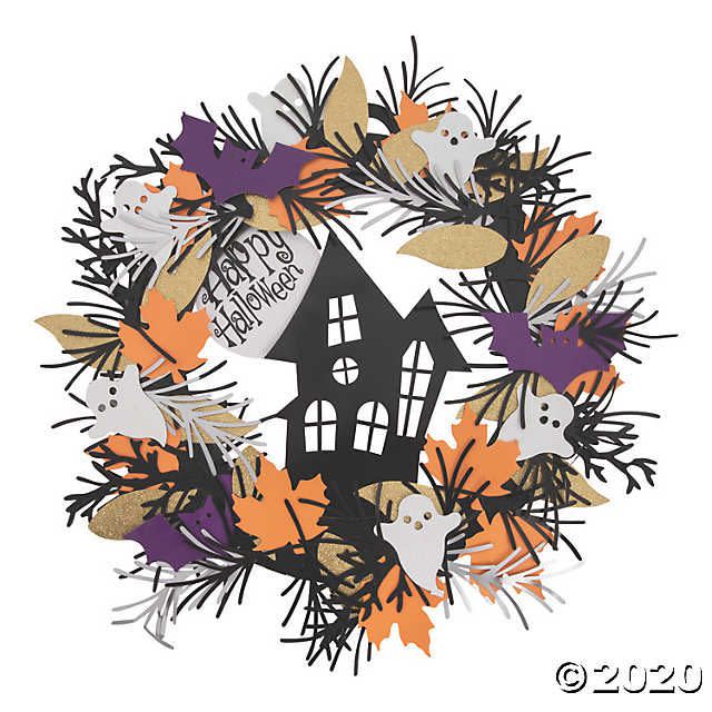 18) Halloween Wreath Craft Kit