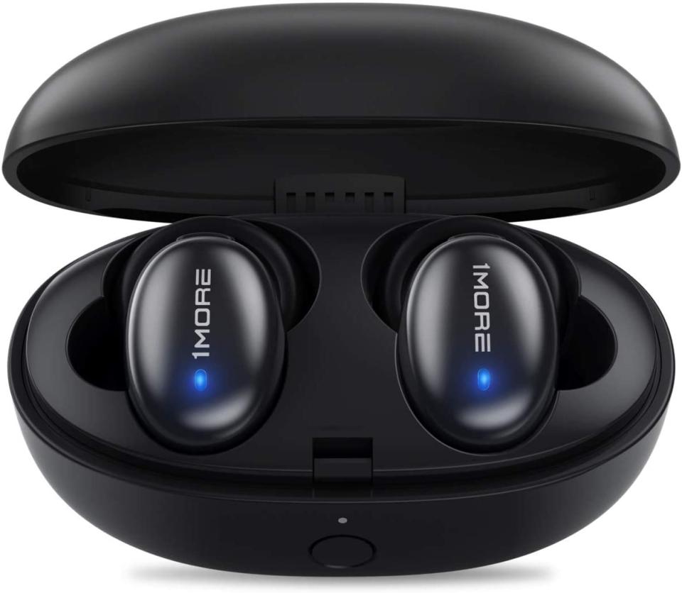 1More Stylish True Wireless Earbuds in black Image via Amazon.