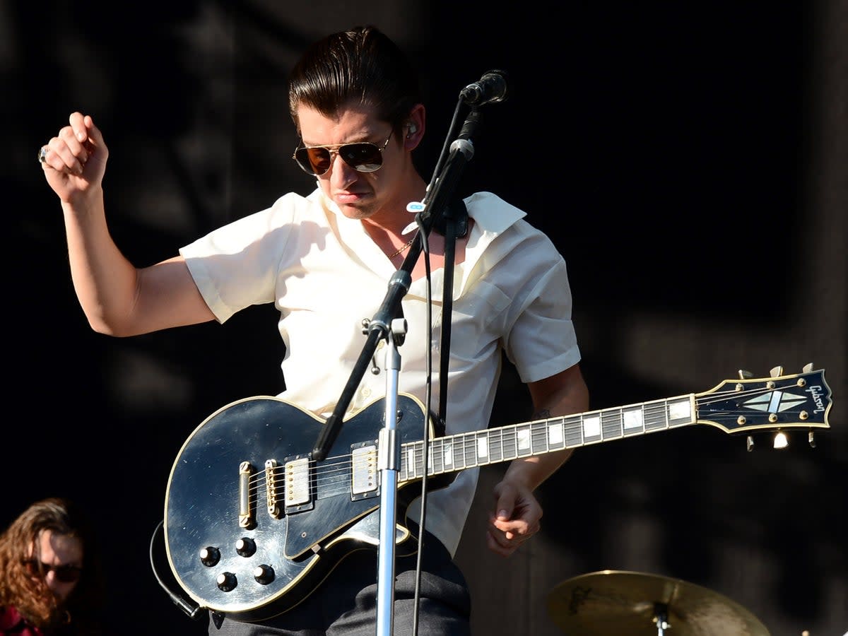 Arctic Monkeys will be headlining Glastonbury for the third time (getty)