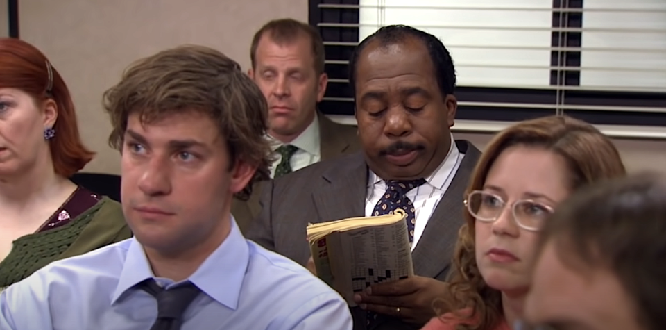 Screen shot from "The Office"