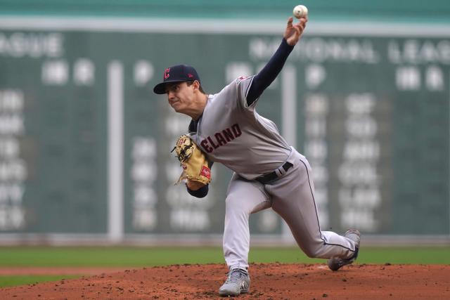 Guardians' Logan Allen strikes out eight and wins MLB debut