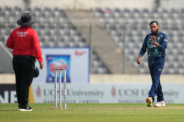 Adil Rashid is currently with England's ODI team in Bangladesh 