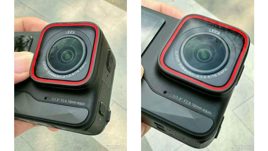 Leaked pictures of a Leica action camera