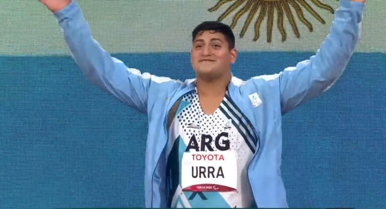 Hernán Urra, medalla plateada en lanzamiento de bala, como en Río 2016