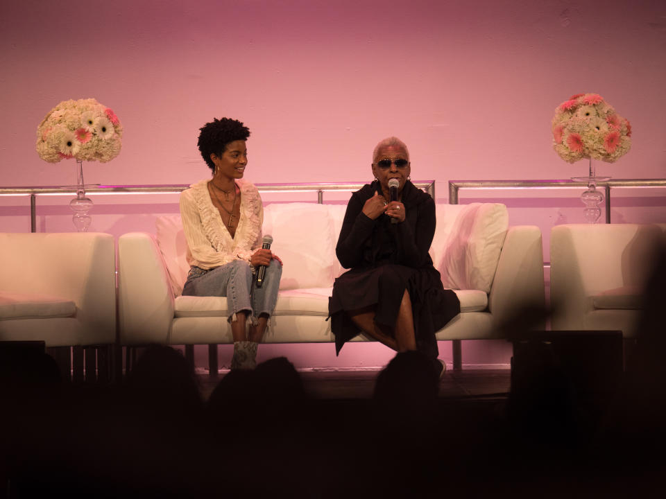 Ebonee Davis and Bethann Hardison. (Photo: Simply Ric Sechrest Photography)