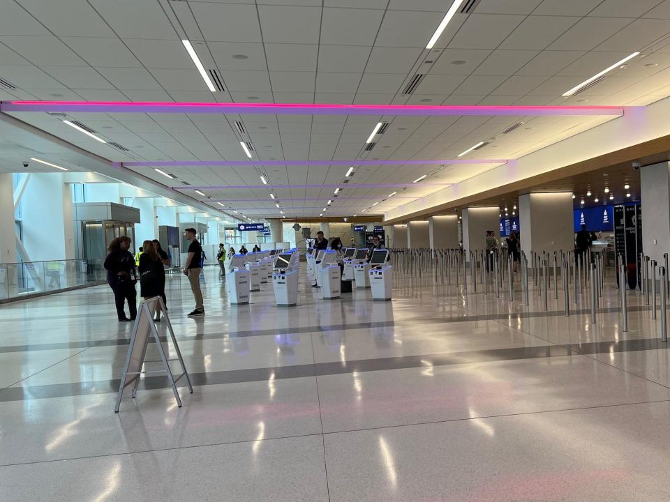 Delta Air Lines' new Terminal C at LaGuardia Airport.