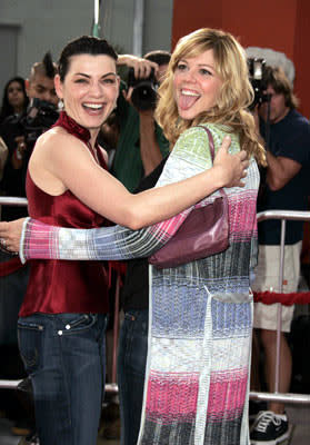 Julianna Margulies and Mary McCormack at the Hollywood premiere of Dreamworks' Anchorman