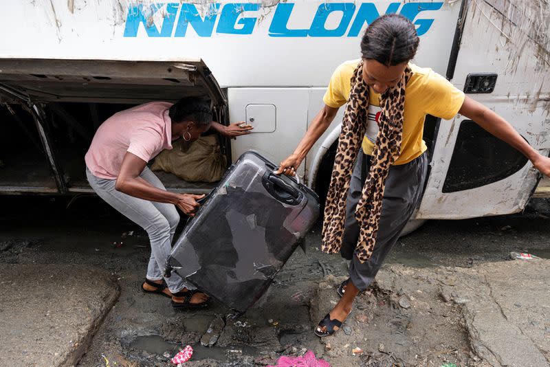 Daily life in Cap-Haitien, following the installation of the Haiti transitional government in Port-au-Prince