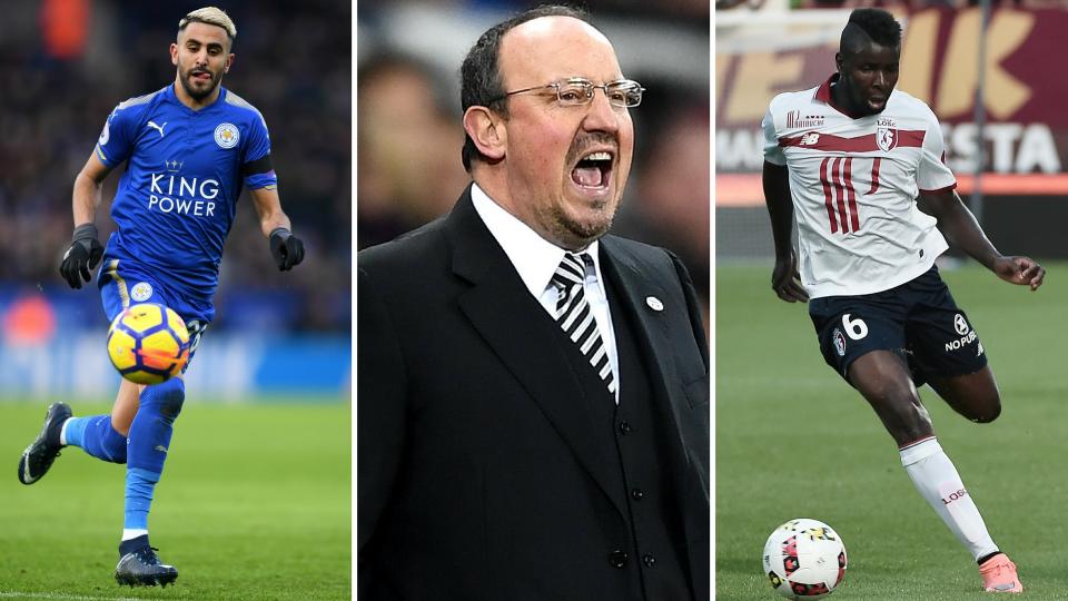 Riyad Mahrez could become a City player, Rafa Benitez needs a Newcastle player and Ibrahim Amadou could become a West Ham player