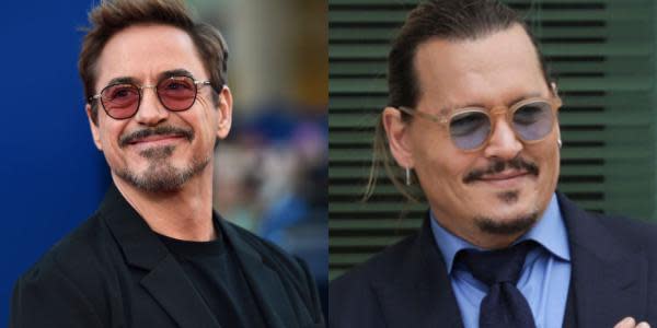 Robert Downey Jr. envía felicitaciones a Johnny Depp por su triunfo en el juicio contra Amber Heard