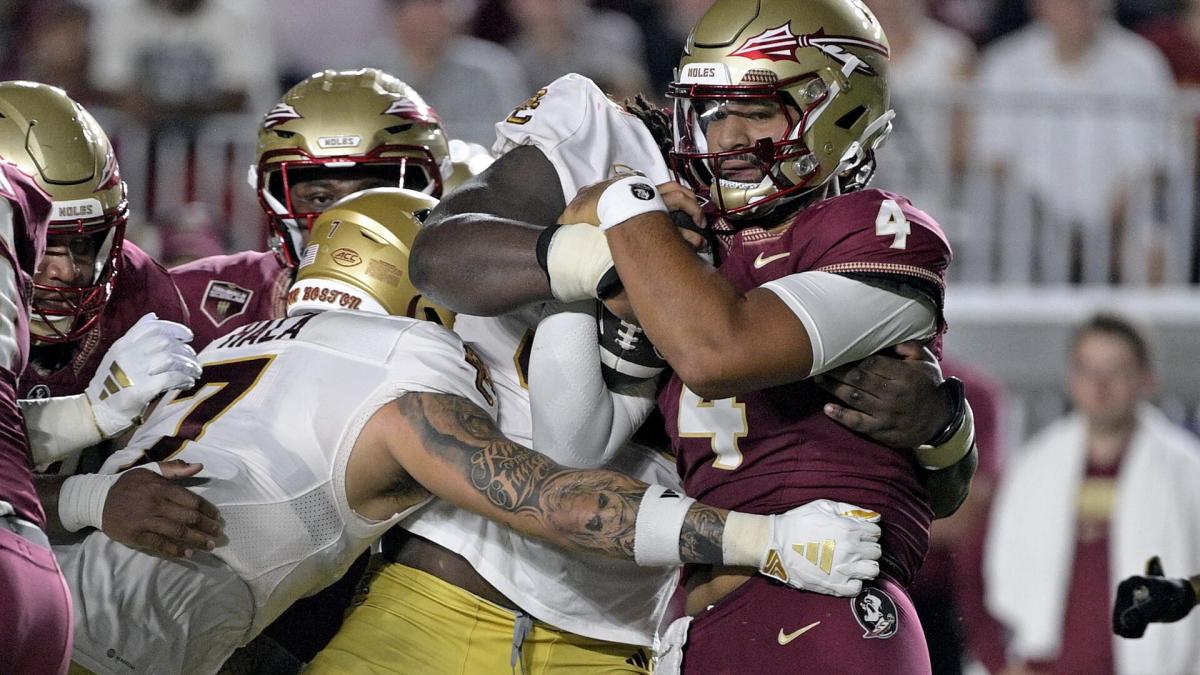 Florida State drops out of AP Top 25 after 0-2 start; Texas up to No. 3 behind Georgia, Ohio State