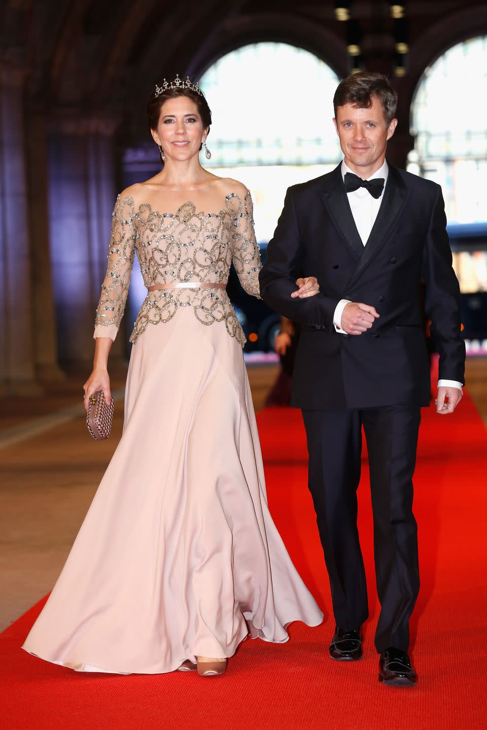 mary and frederik at amsterdam dinner