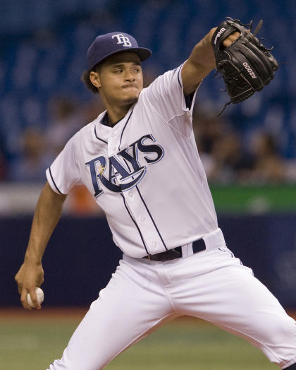 Chris Archer is 5-4 with a 2.12 ERA this season. (AP)