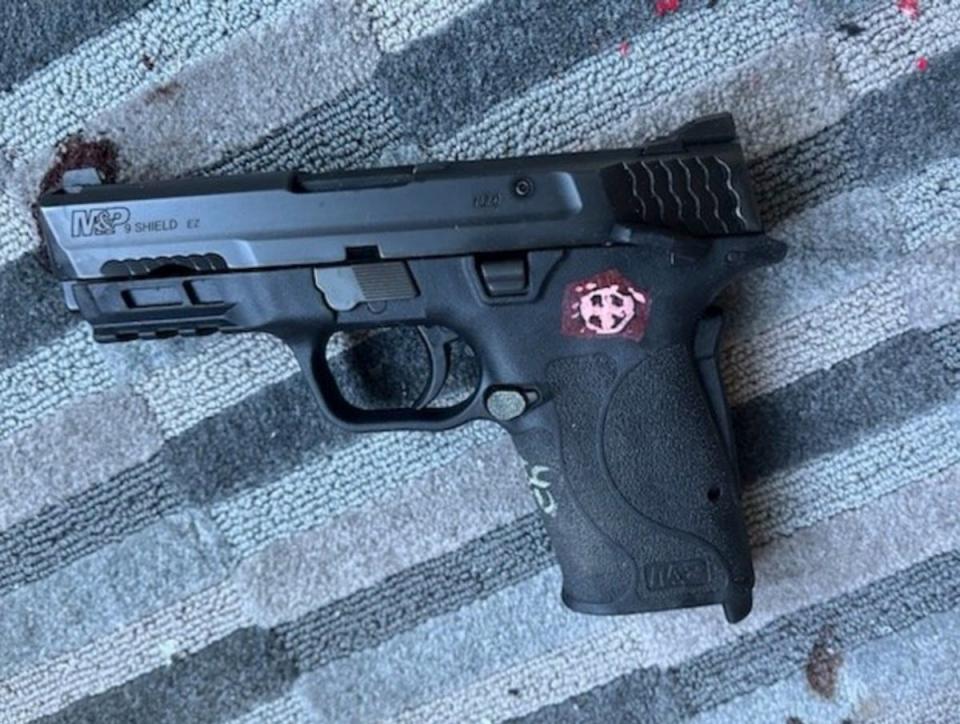 The handgun used by Nashville school shooter (MNPD)