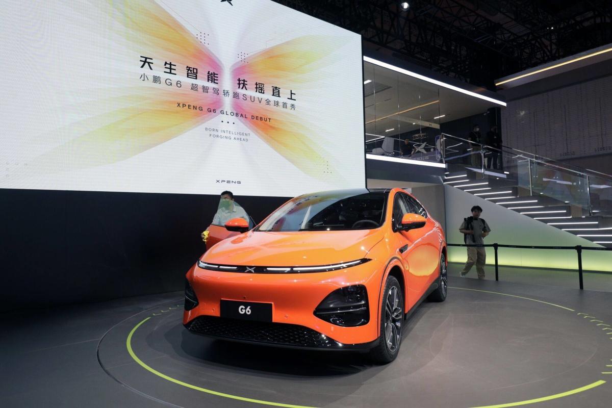 Shanghai Auto Show Chinese EV makers Nio, Xpeng and Li Auto steal the