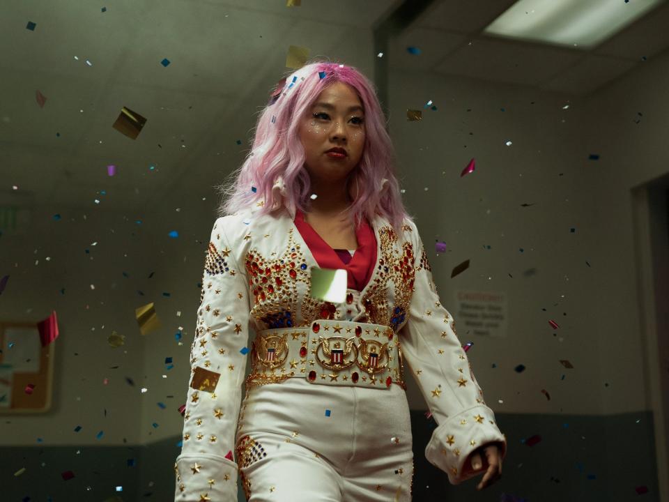 Stephanie Hsu as Jobu Tupaki in "Everything Everywhere All at Once."