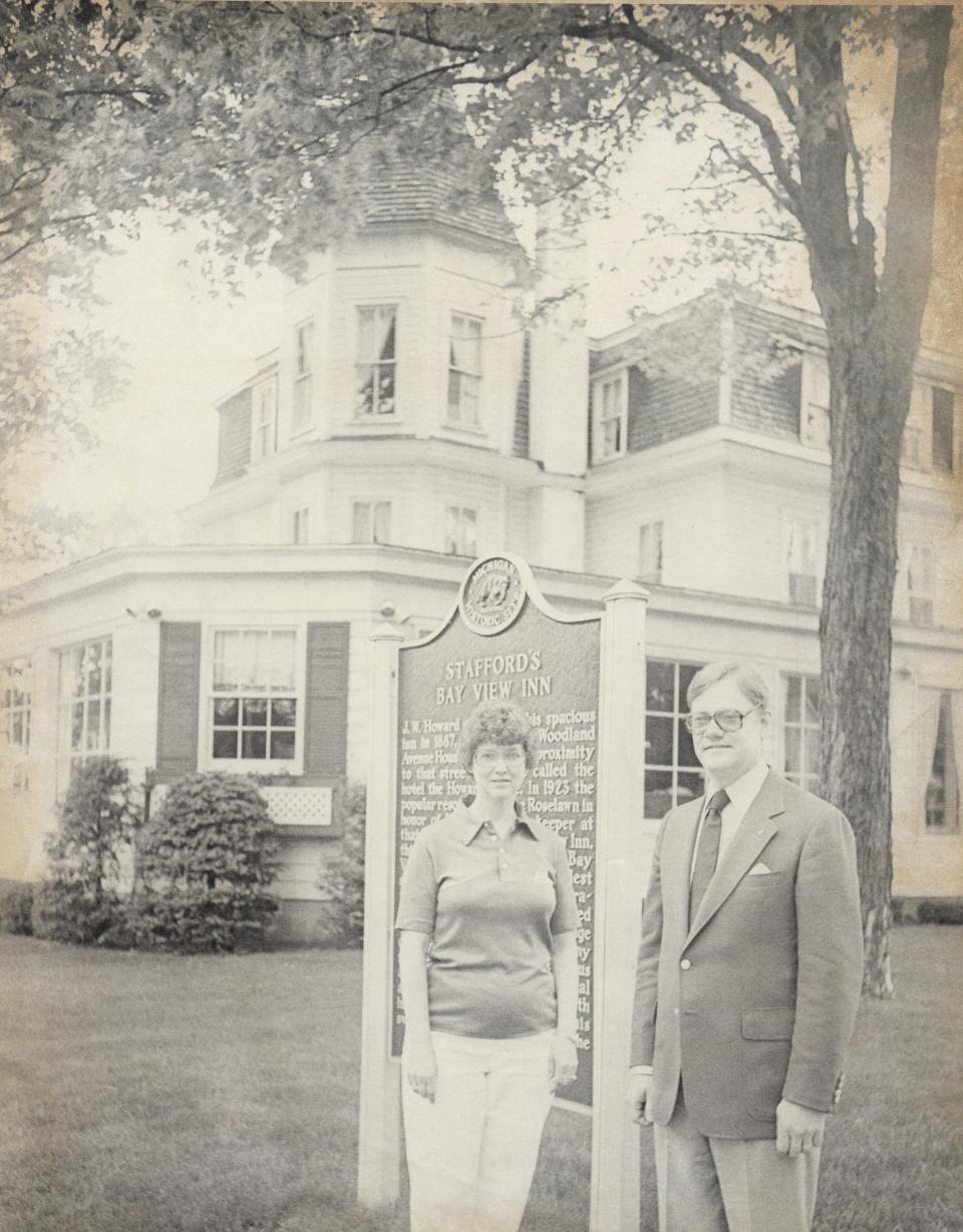 Stafford and Janice Smith bought Stafford’s Bay View Inn in 1961.