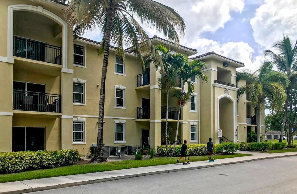 Wellington Club apartments in Lake Worth, August 10, 2022.