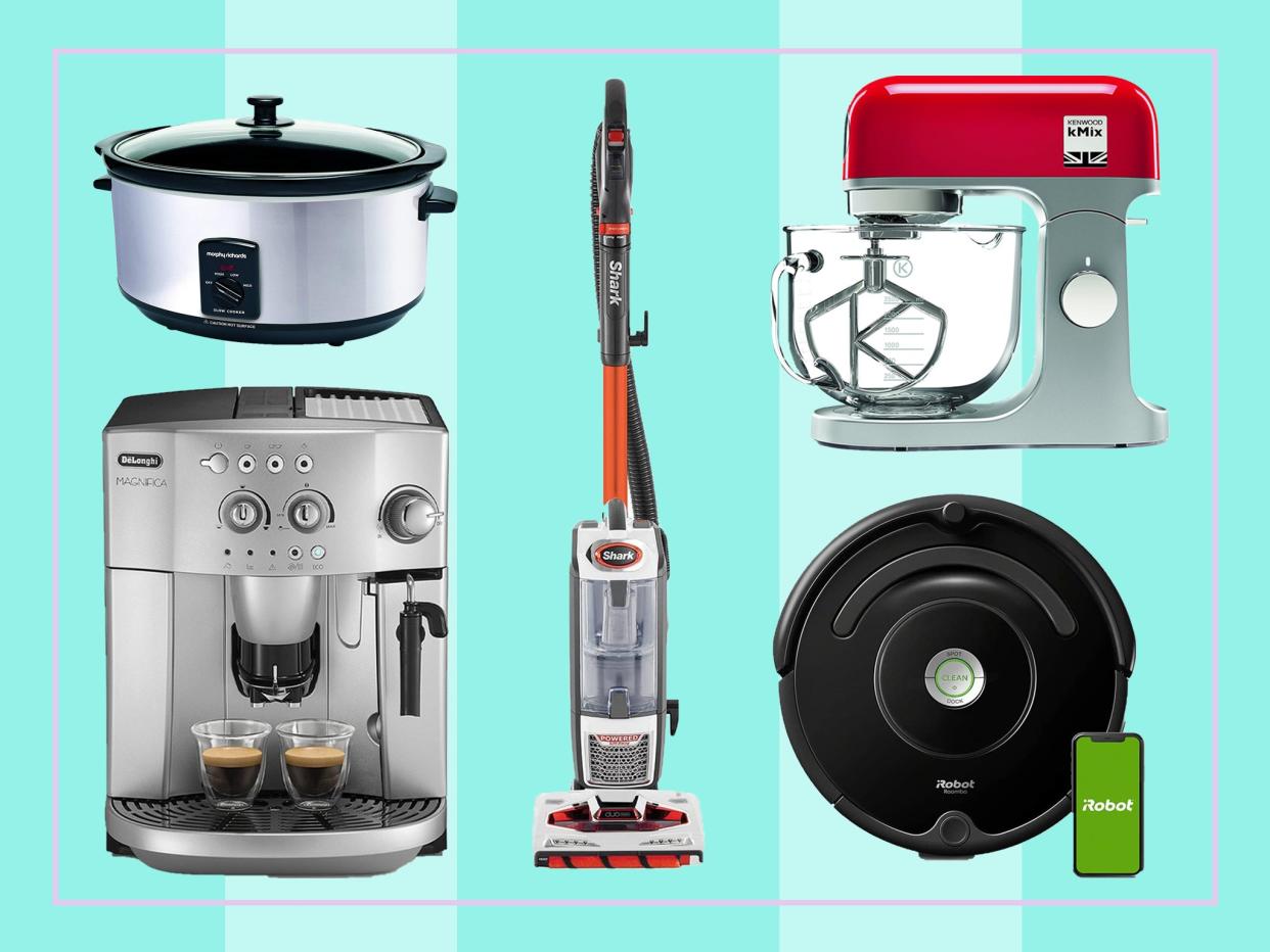 Whether you're planning to go full Mrs Hinch or have been inspired by Bake Off, hold out for the Prime Day sale for home and kitchen appliance offers (The Independent)