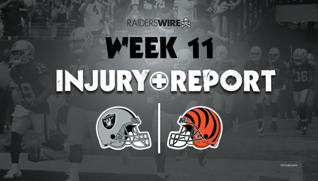 raiders bengals week 11