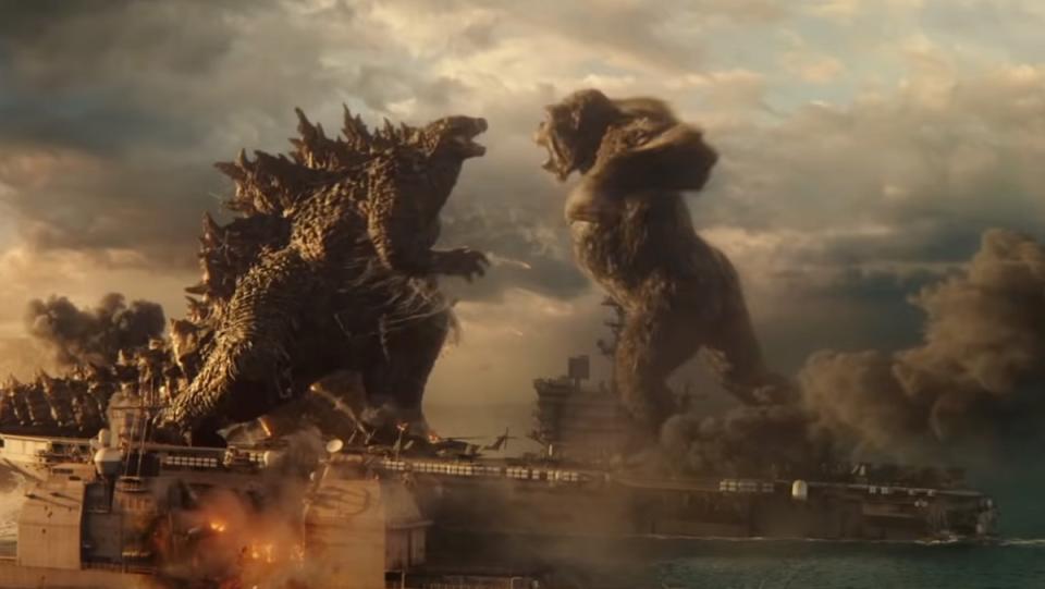 Two titans square off in Godzilla vs. Kong.