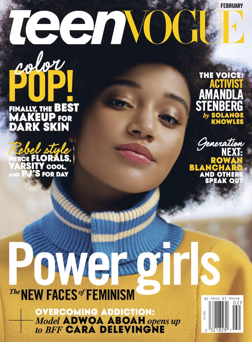 Amandla Stenberg Sums Up the True Beauty of Embracing Natural Hair 